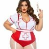 Romance Boutique Secrets Plus Nurse Feelgood Sexy Costume