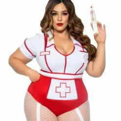 Romance Boutique Secrets Plus Nurse Feelgood Sexy Costume
