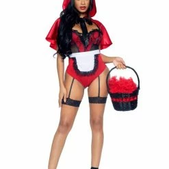 Romance Boutique Secrets Naughty Miss Red Riding Hood Costume Costumes