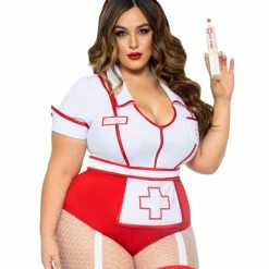 Romance Boutique Secrets Plus Nurse Feelgood Sexy Costume