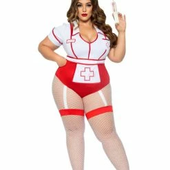 Romance Boutique Secrets Plus Nurse Feelgood Sexy Costume