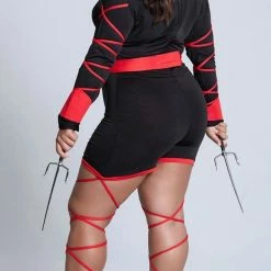 Romance Boutique Secrets Plus Size Dragon Ninja Costume